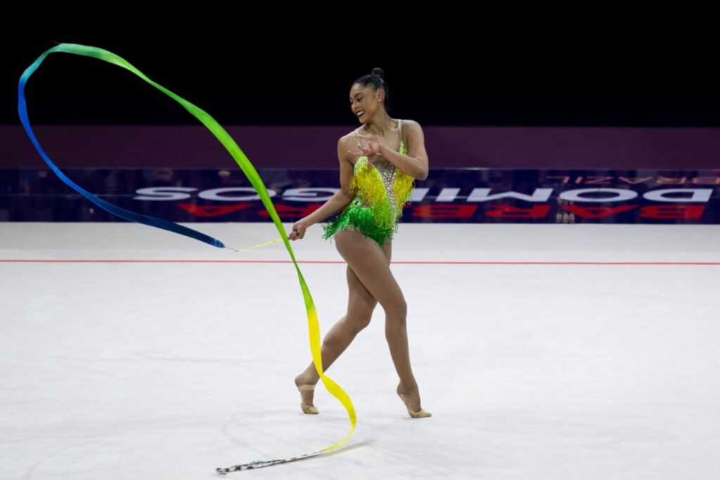 Mundial de Ginástica: Babi Domingos termina na última posição mundial-de-ginastica:-babi-domingos-termina-na-ultima-posicao
